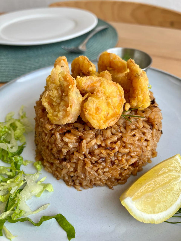 Fried Shrimp Sayadeyia
