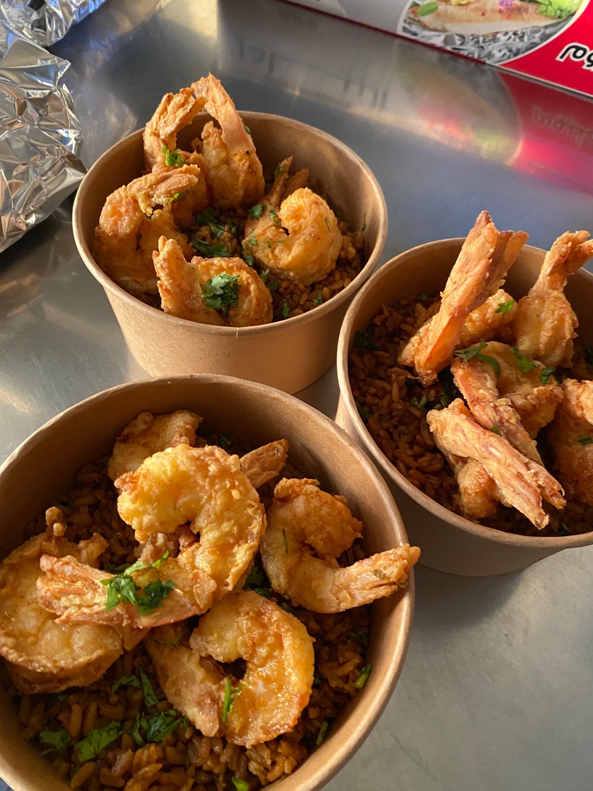 Fried Shrimp Sayadiya