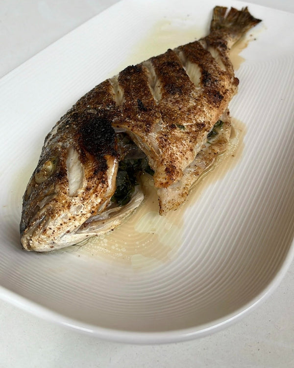 Grilled Sea bream Olive oil & Lemon